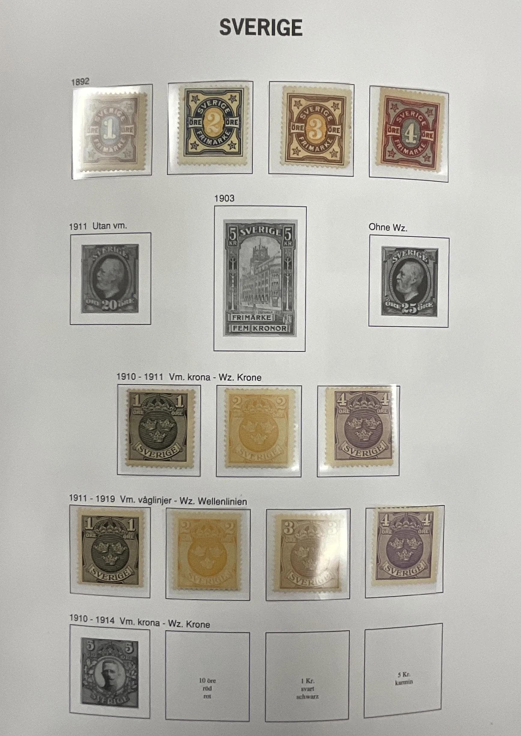 Mint Sweden Collection 1872 2016 Davo Albums - Realised Price