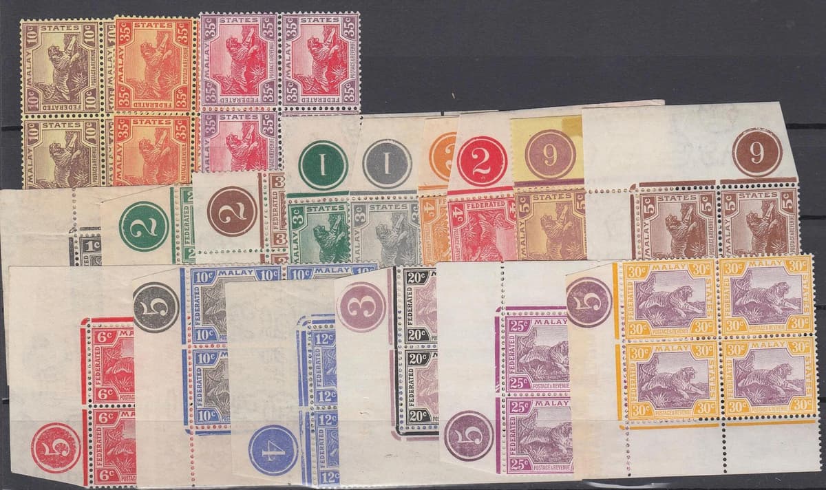 Federated Malaya Mint Accumulation Tiger Issues