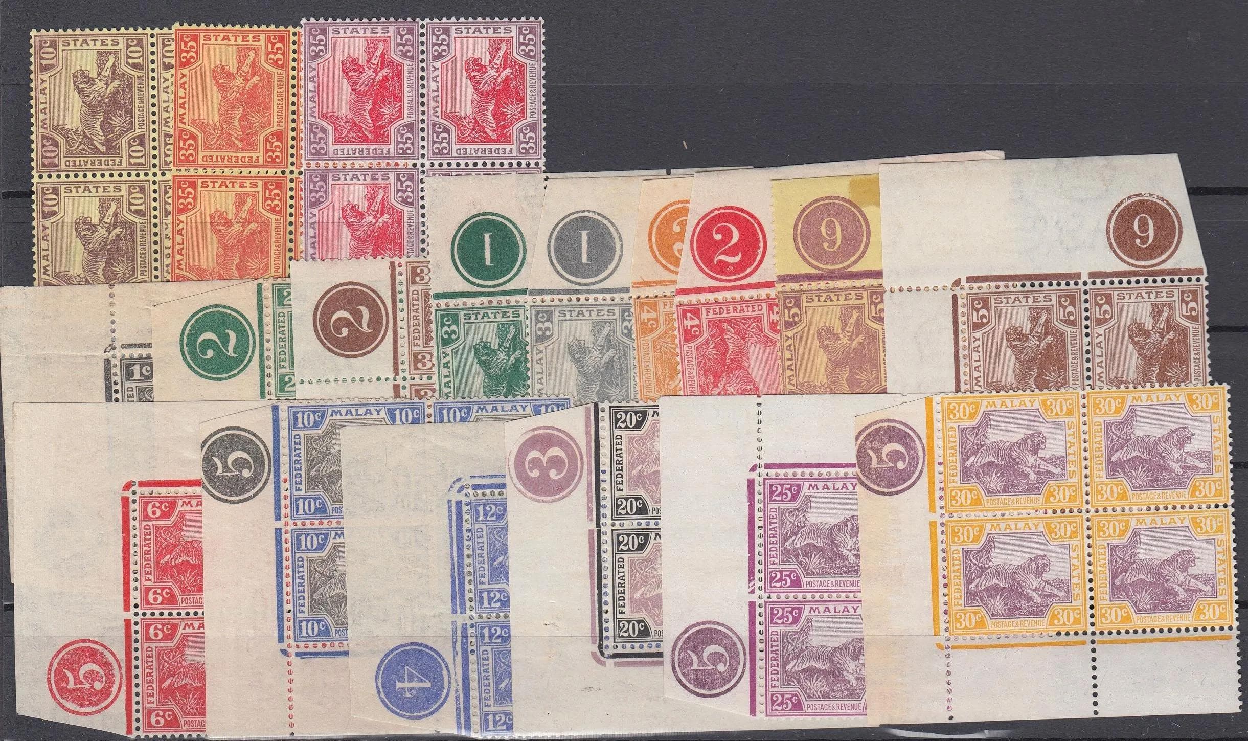 Federated Malaya Mint Accumulation Tiger Issues - Realised Price