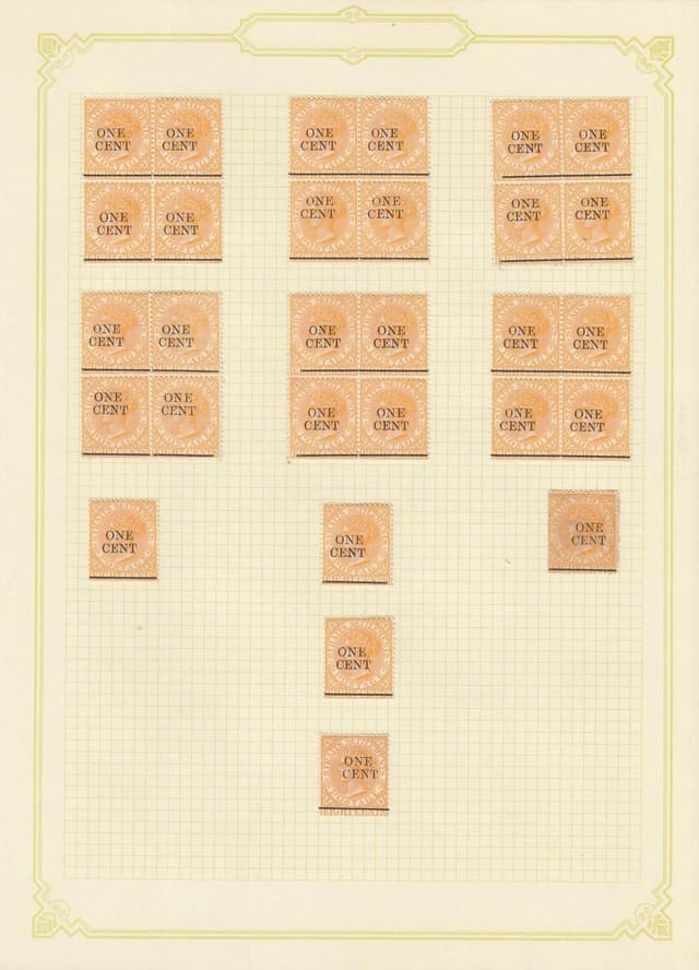 Mint Used Duplicated Straits Settlements Collection QV KGVI