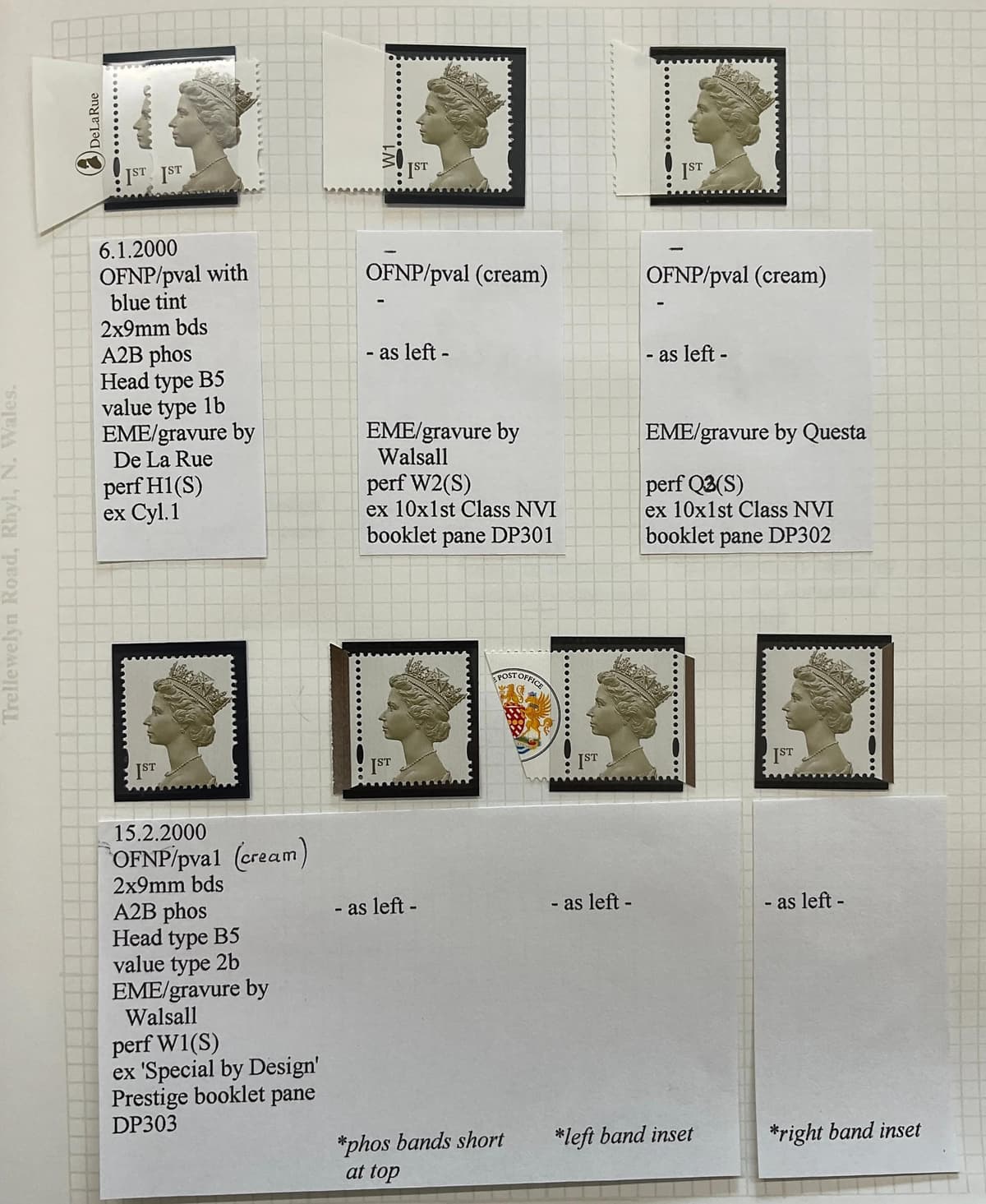 GB QEII Specialised Mint Machin Collection 10