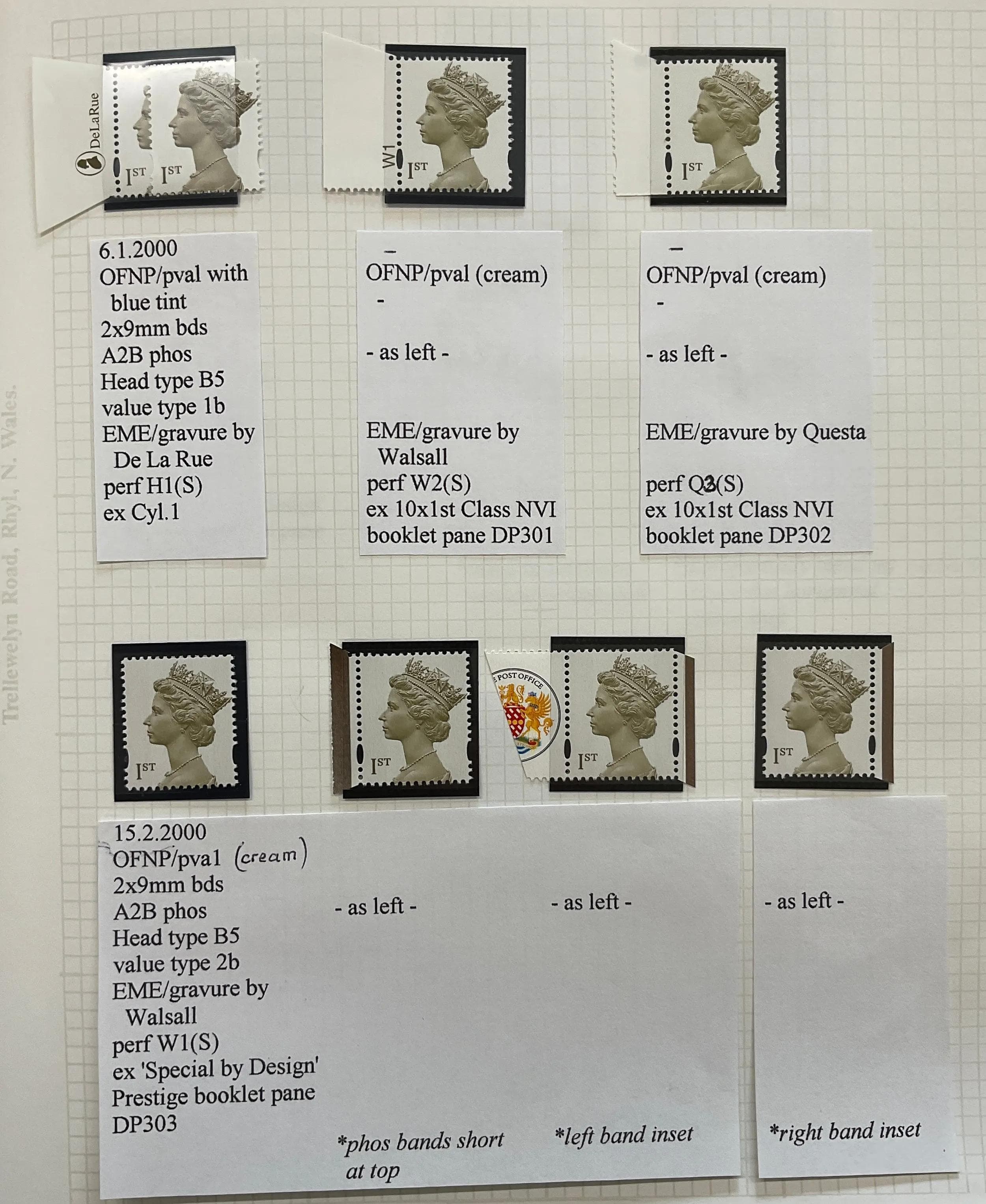 GB QEII Specialised Mint Machin Collection 10 - Realised Price